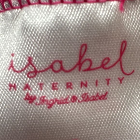 NWOT Isabel Maternity Pink One Piece Swim Suit.  Size S small 4/6 - Picture 9 of 11